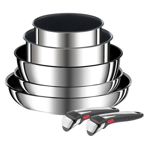 Tefal L9749202 Ingenio Preference Inox Revêtu Batterie De Cuisine 7...