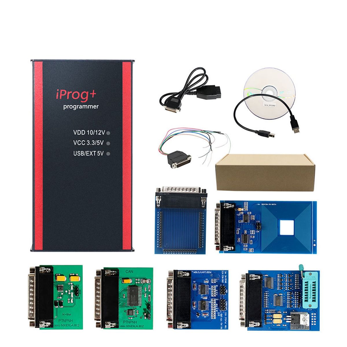 3x Iprog + Programmer Support Immo Correction Du Kilomtrage... - 4