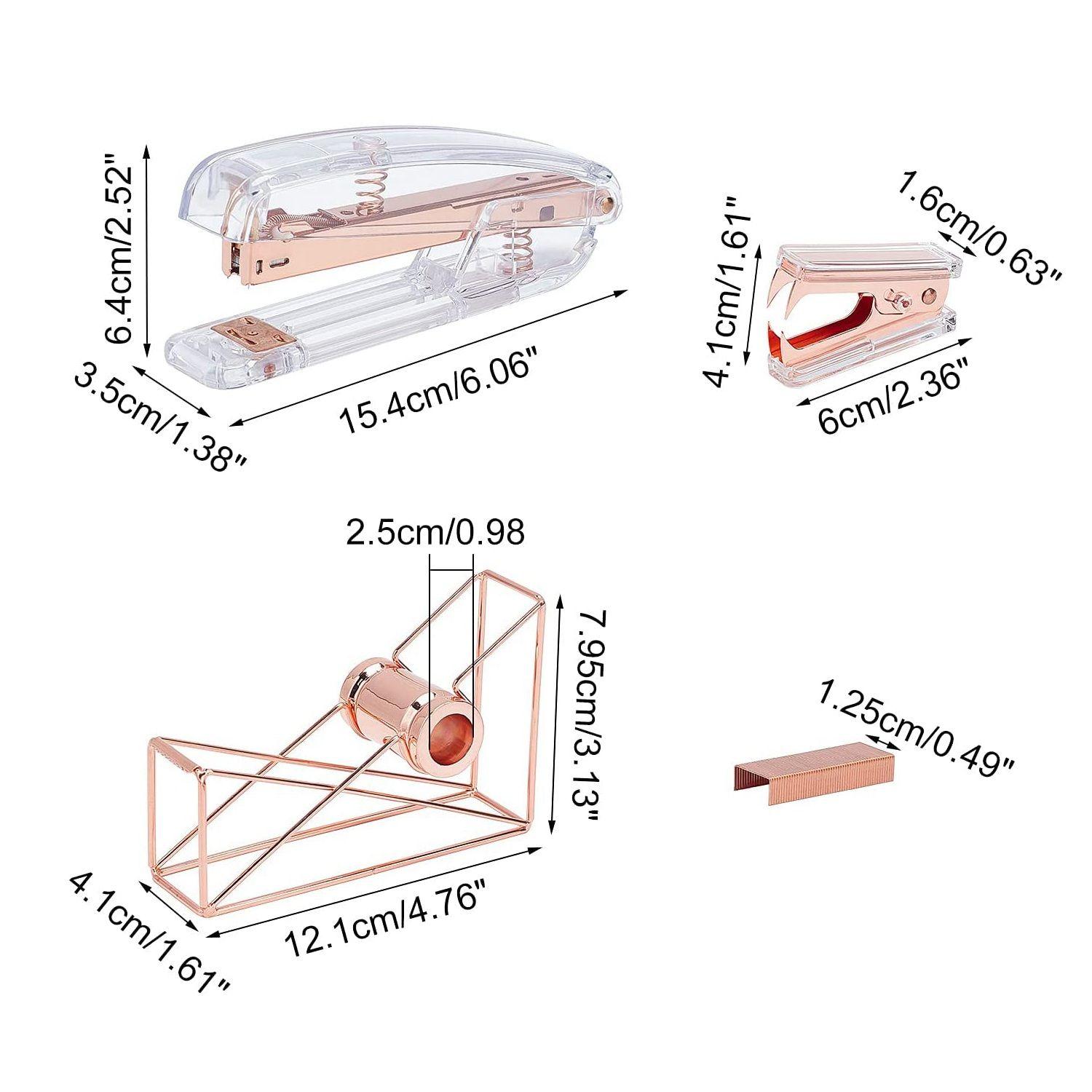 Kit De 4 Accessoires Bureau, Fournitures Distributeur Adhsi... - 3