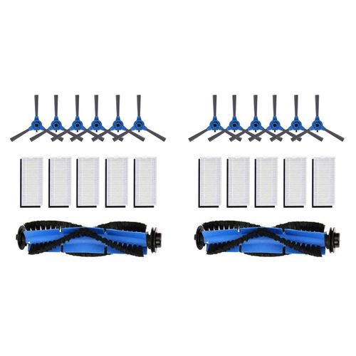 2X Filtre Brosse Latérale Principale pour Robovac 11S, Bg600, Imatin C800, Dk600 Robot D'Aspiration de Poussière