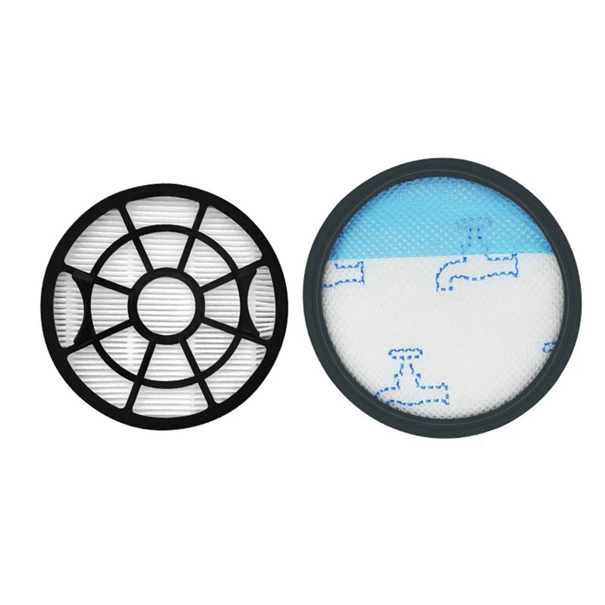 2X Filtre Hepa pour TW2947 SWIFT POWER CYCLONIC SANS SAC Pi... - 2