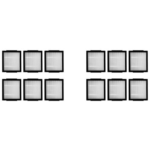 12 Pièces Filtre Hepa de Rechange pour Combo J7+ Accessoires D'Aspirateur Pièce
