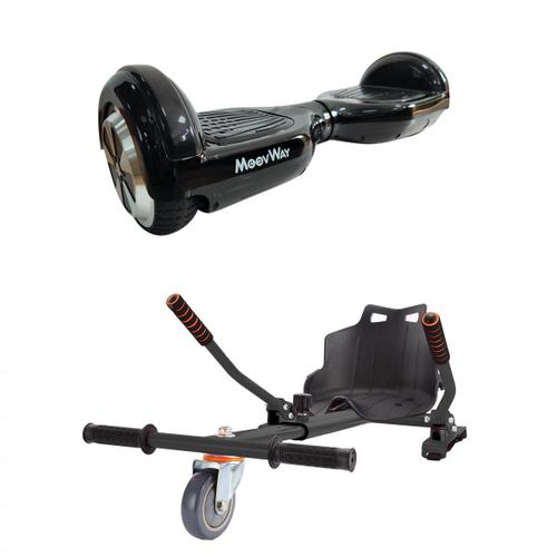 Pack Hoverboard N1 Kart Gyro GB150 Noir Rakuten