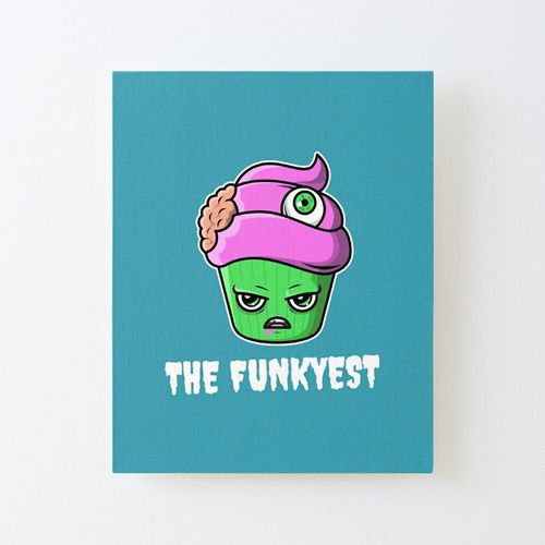 Canevas imprimer LE CUPCAKE LE PLUS FUNKI Sans cadre 40x50cm DIY installer