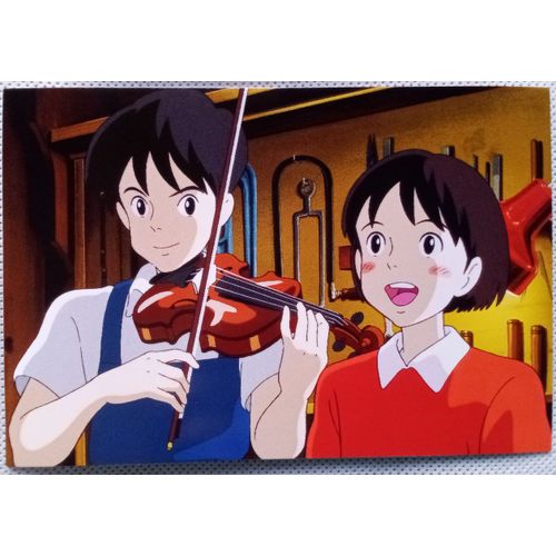 Carte Postale - Si Tu Tends L'oreille / Mimi O Sumaseba / Whisper Of The Heart - 14,2 X 9,6 Cm (Miyazaki, Studio Ghibli)