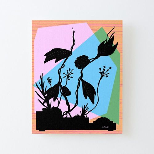 Canevas imprimer Ikebana ?2 Sans cadre 40x50cm DIY installer