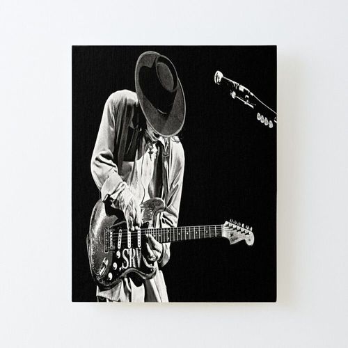 Canevas imprimer Stevie Ray Vaughan, Texas Blues, Blues Rock, Cadeau musicien Sans cadre 40x50cm DIY installer