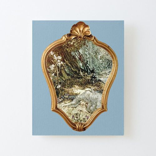 Canevas imprimer Cadre d'illustration romantique Rackham Sans cadre 40x50cm DIY installer