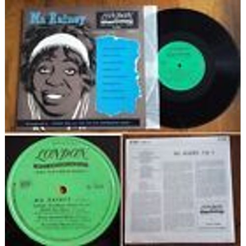 Disque Lp 33t 25cm (10") Vinyle Ma Rainey « First Of The Great Blues Singers Volume 1 » 1954