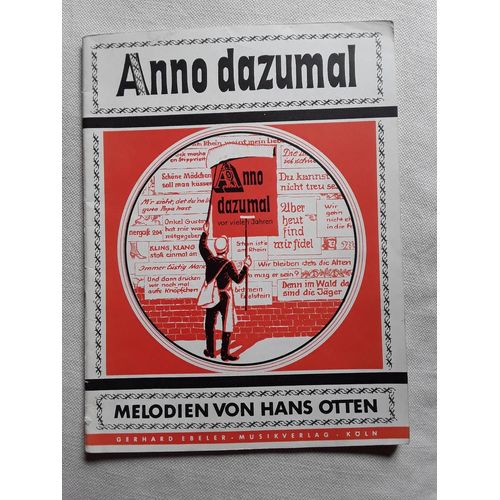 Anno Dazumal Melodien Von Hans Otten