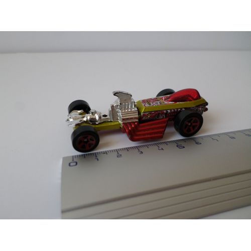 Dragster Modele Vert Echappements Rouges