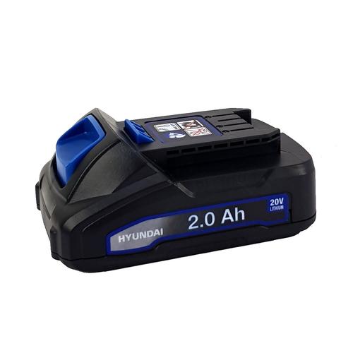 Batterie Lithium 2Ah - HYUNDAI HBA20U2 - pour outil électroportatif - 20V - compatible avec tous les outils de la gamme 20V