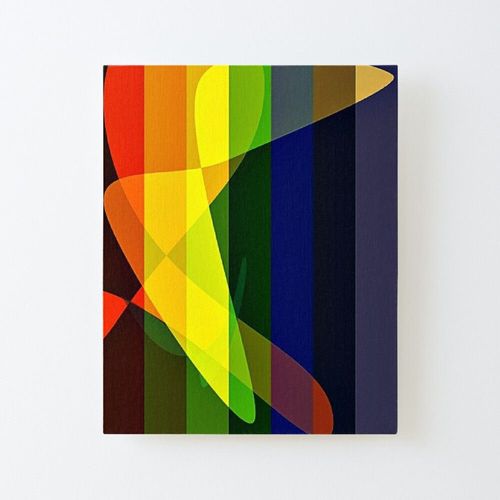 Canevas imprimer Arcobaleno 143 Sans cadre 40x50cm DIY installer