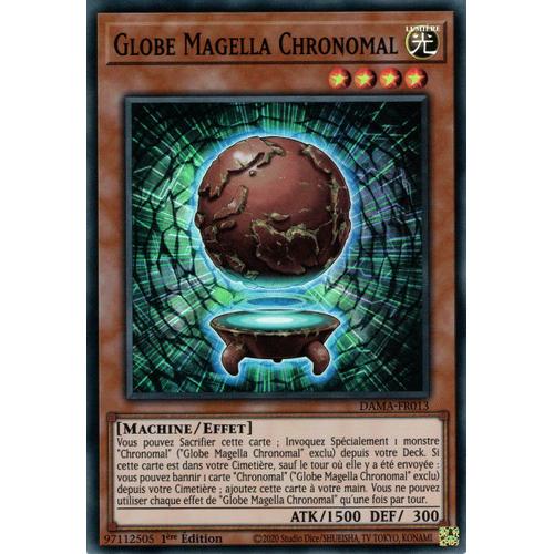 Yu-Gi-Oh! - Dama-Fr013 - Globe Magella Chronomal - Super Rare 1ère Édition