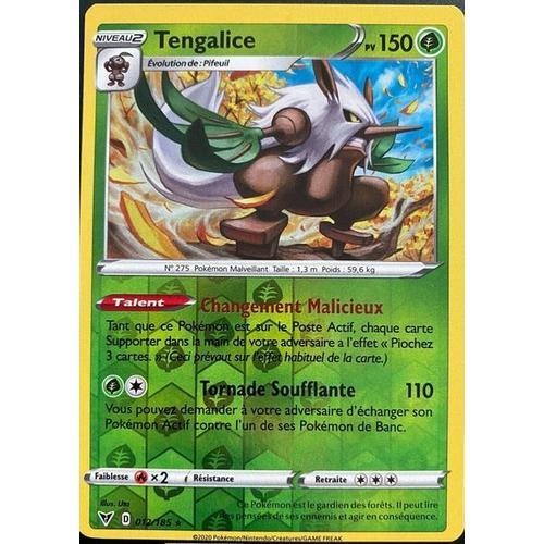 Carte Pokemon - Tengalice - 012/185 - Reverse Rare - Épée Et Bouclier4 - Voltage Éclatant - Eb4 - Vf