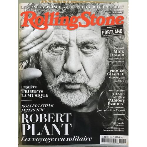 Rolling Stone 126 Robert Plant Mick Jagger Procès Charlie Janis Joplin Patti Smith Prince Deftones