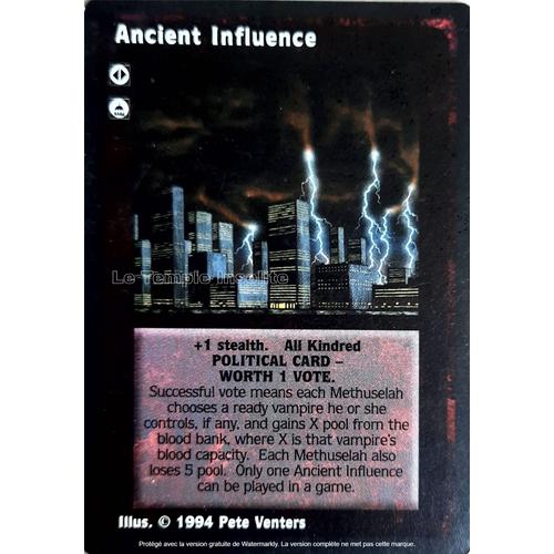 Carte Jyhad - Ancient Influence 1994