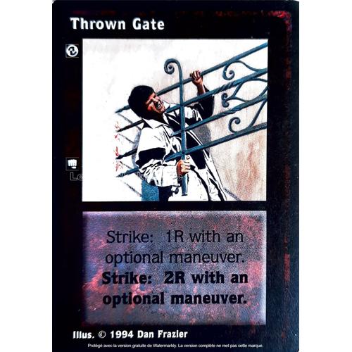 Carte Jyhad - Thrown Gate 1994