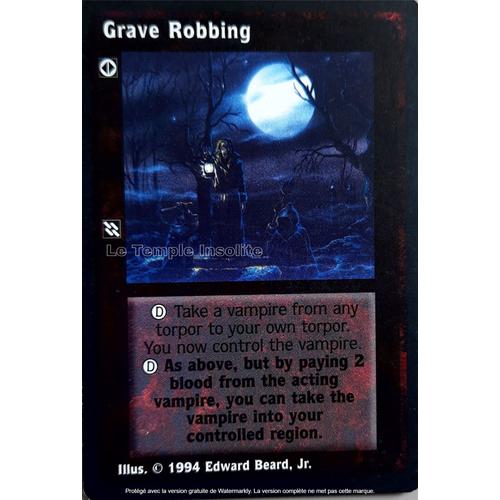 Carte Jyhad - Grave Robbing 1994