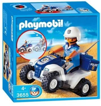 Playmobil City Action 3655 - Policier / Quad - 5