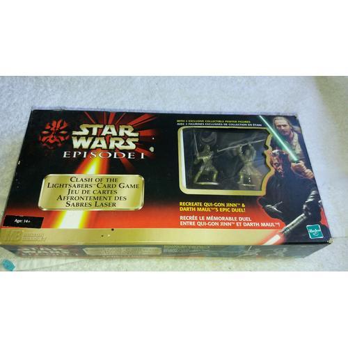 Star Wars Épisode 1, Jeu De Carte : Recréer Le Duel De Qui-Gon Jinn Et Darth Maul