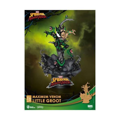 Marvel Comics - Diorama D-Stage Maximum Venom Little Groot 16 Cm