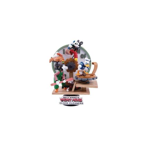 Disney - Diorama Mickey Mouse D-Stage Clock Cleaners 15 Cm
