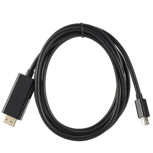 Le noir - 1.8m - adaptateur de câble Thunderbolt 1.8, 1/2 m, Mini Displayport DP vers HDMI, convertisseur compatible HDMI