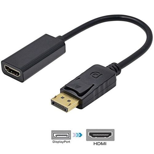 DP à HDMI - adaptateur Displayport DP mâle vers DVI HDMI VGA Audio femelle, Port d'affichage, convertisseur de câble pour projecteur d'ordinateur, moniteur de télévision