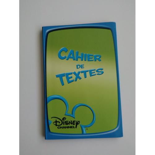 Cahier De Textes Disney Channel - 152 Pages - 16x25 Cm