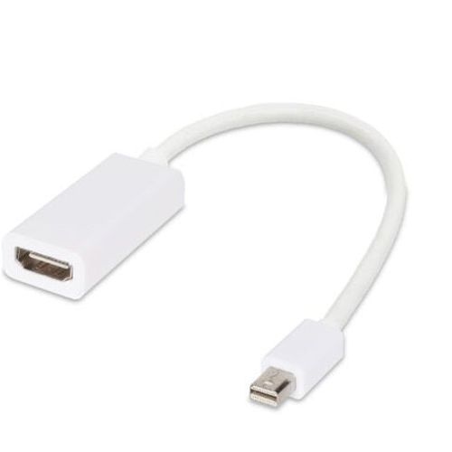 = 0.5 m - Adaptateur Mini DisplayPort DP vers HDMI, câble vidéo compatible pour Microsoft Surface Pro 2