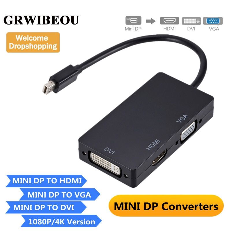 MINI DP TO HDMI - Adaptateur Mini DP DisplayPort vers HDMI, ... - 2