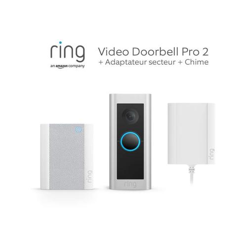 Sonnette sans fil Ring Video Doorbell Pro 2 Plug in
