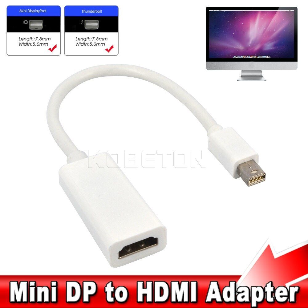 Blanca - cble adaptateur Thunderbolt Mini DisplayPort DP ve... - 2