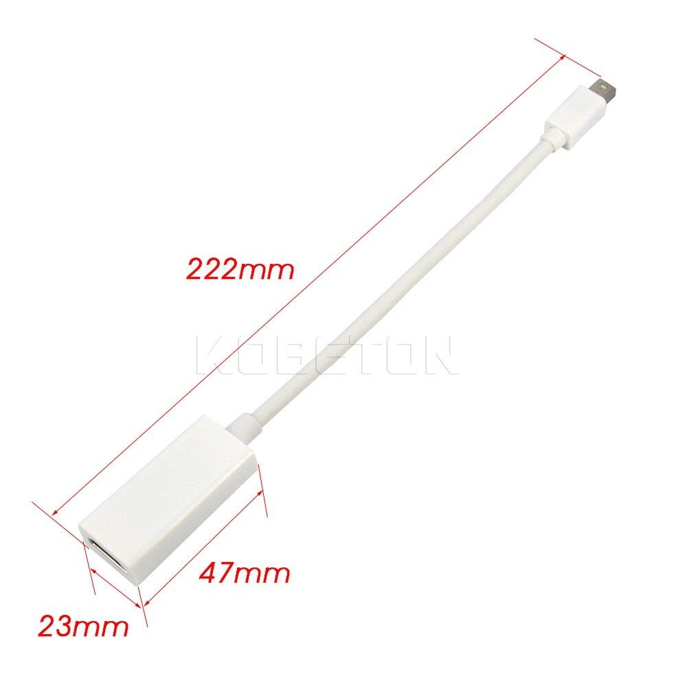 Blanca - cble adaptateur Thunderbolt Mini DisplayPort DP ve... - 3