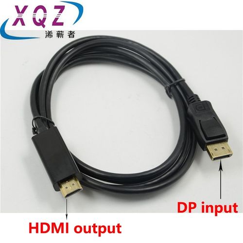 3m - Câble DP vers HDMI 1.8M, câble Displayport vers HDMI, convertisseur 1080P, entrée et sortie HDMI, noir