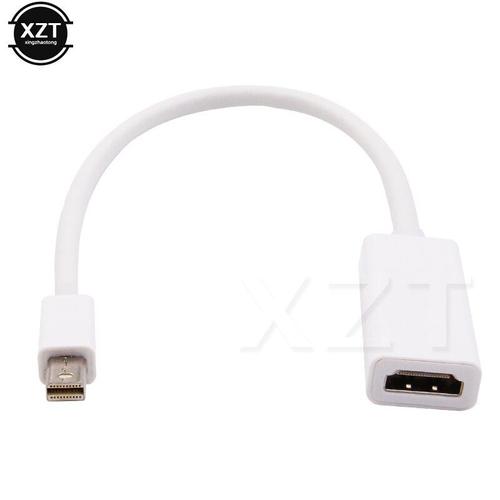 blanche - Convertisseur Mini DisplayPort DP vers HDMI, câble adaptateur compatible pour Apple Mac Macbook Pro Air Display, offre spéciale, haute quantité