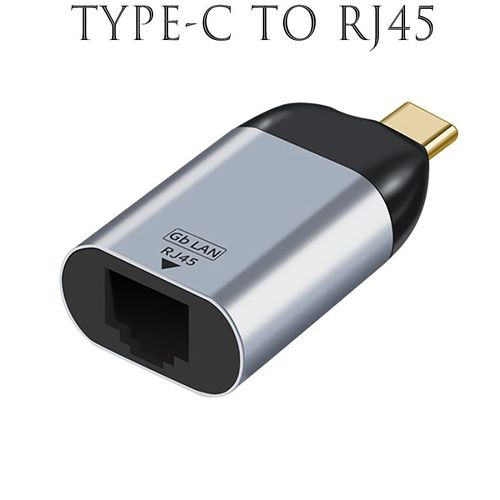Type-C à RJ45 - Convertisseur vidéo USB 8K type-c vers, adaptateur VGA 4K Lan Ethernet 4K 60Hz USBC