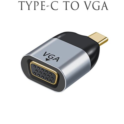 Type-C à Vga - Convertisseur vidéo USB 8K type-c vers, adaptateur VGA 4K Lan Ethernet 4K 60Hz USBC