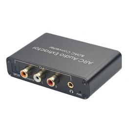 Convertisseur Audio D15 DAC numérique à Coaxial analogique USB, adaptateur  de décodeur, convertisseur de Fiber optique Jack 3.5mm pour PS4 HDTV DVD