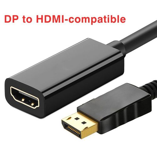 = 0.5 m - Full HD 1080P DP Vers HDMI compatibles Displayport Vers HDMI-compatible Câble Display Port Adaptateur Convertisseur Pour Projecteur HDTV