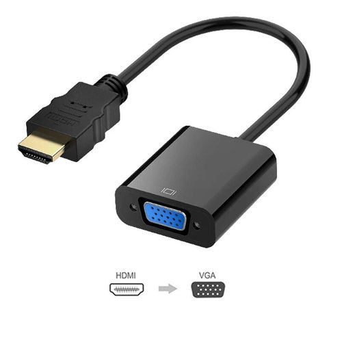 HDMI vers VGA - Standard - Mini adaptateur DisplayPort DP vers HDMI VGA DVI 3-en-1, convertisseur de câble DisplayPort, Mini câble DP pour Surface projecteur TV moniteur PC