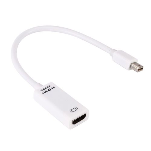4k Blanc - = 0.5 m - Mini Displayport vers câble HDMI 4k, projecteur de télévision, DP 1.4, convertisseur de Port pour Mac Mini Apple Macbook Air Pro
