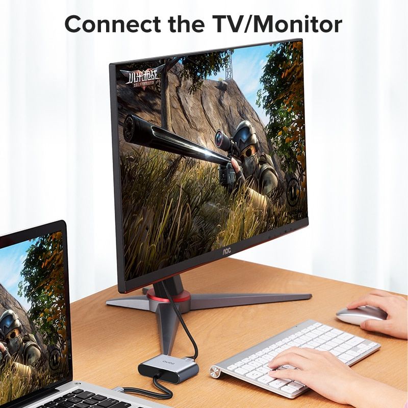 LCD4002B - Mini Displayport vers HDMI, cble VGA, projecteur... - 5