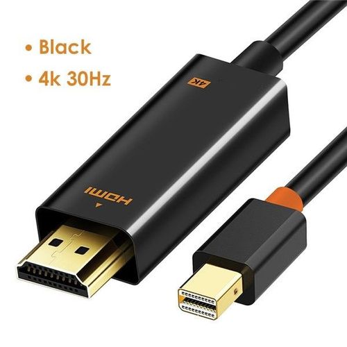 rouge - 1.8m - Mini Displayport vers pour câble compatible HDMI 1.2 DP câble adaptateur Mini DisplayPort câble 1080P pour TV C054