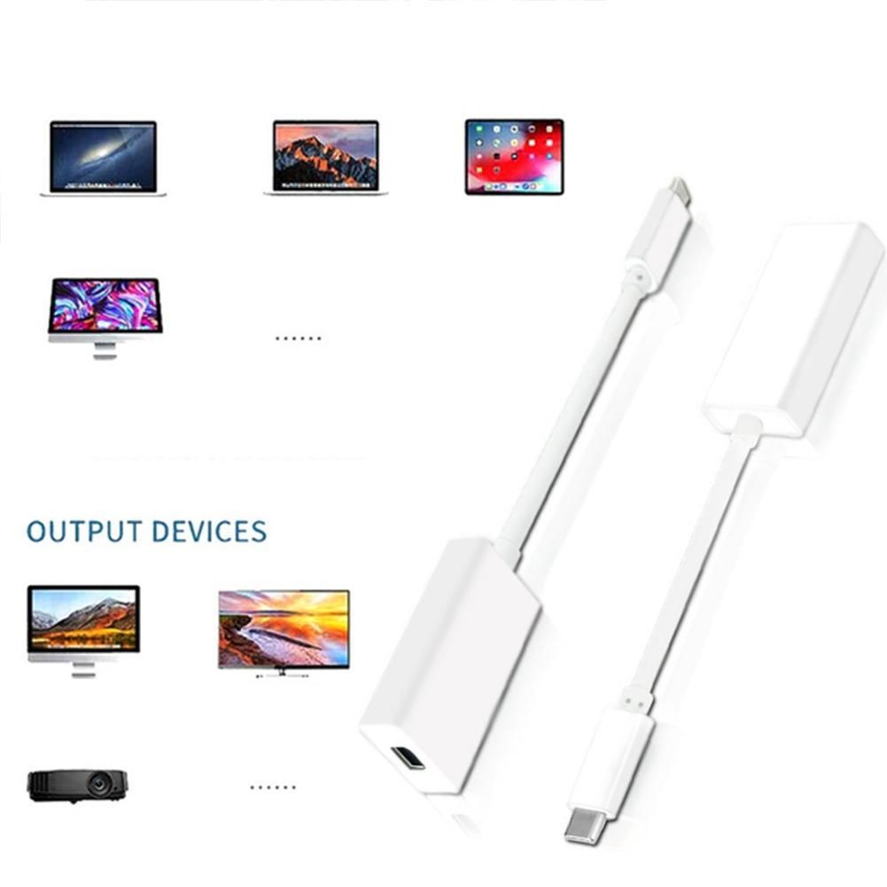 Mini DP vers HDMI-compatible USB-C  Thunderbolt2 Cble Adap... - 4