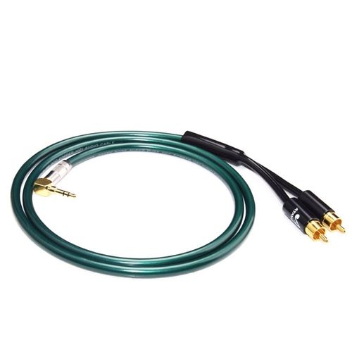 Autre - 1.5m - Séparateur Hi-Fi 3.5mm à 2RCA, câble audio stéréo, HiFi connecte le téléphone MP3 CD PC au câble d'amplificateur