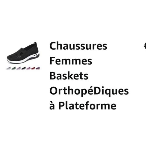 Chaussures Femme Orthopédique À Plate-Forme - 40