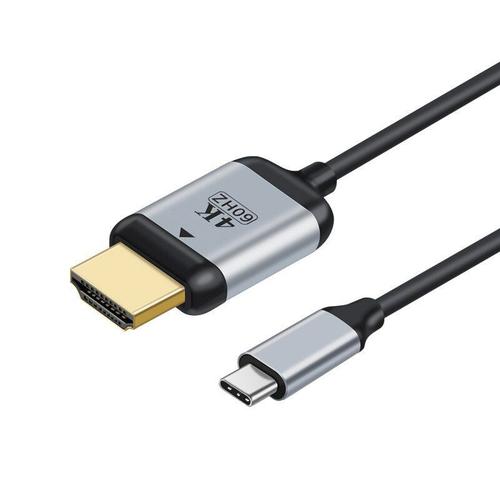 USB-C à HDMI - USB 3.1 Type-c vers compatibles DP Adaptateur pour MacBook Samsung USB-C à compatibles HDMI Câble Thunderbolt 3