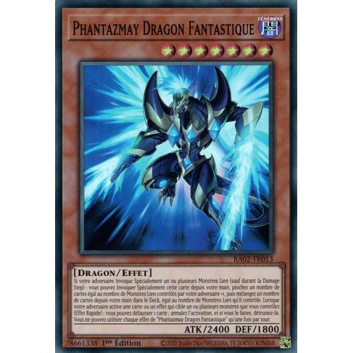 Yu Gi Oh Ra02 Fr013 Phantazmay Drgon Fantastique Super Rare